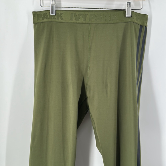 Adidas X Ivy park mens tight and long sleeve matching set wild pine & black XL - Picture 12 of 15